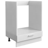 Omara Za Vgradnjo Štedilnika Esilo, Bela - bela/barve aluminija, Design, kovina/leseni material (60/82/46cm) - MID.YOU