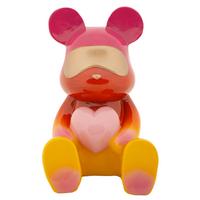 Skulptur Lea Multicolor - Basics, Kunststoff (21.5/32/20.5cm)