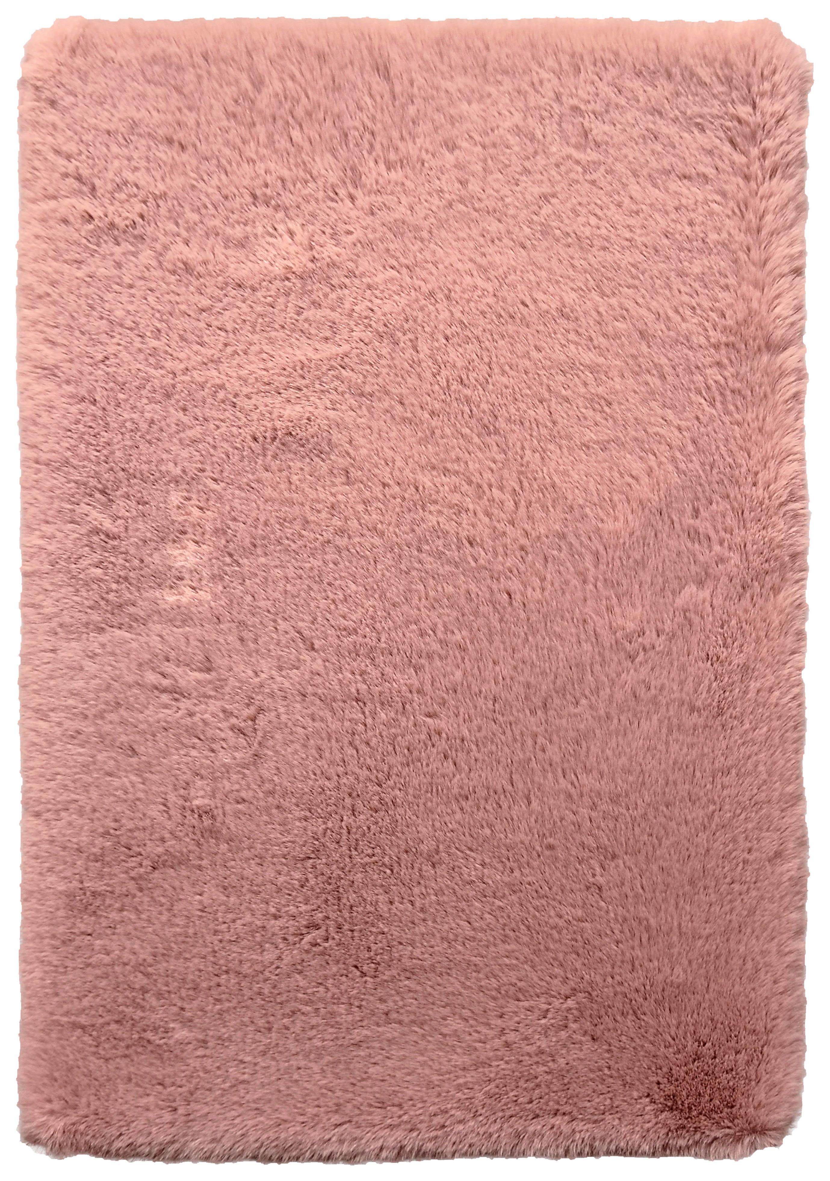 Kunstfell Caroline ca. 160x220cm - Altrosa, Textil (160/220cm) - Mömax