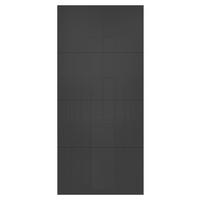 Panel Fronte Kliznih Vrata Unit, Normalna Visina, Š: 90cm - antracit, Moderno, drvni materijal - Based