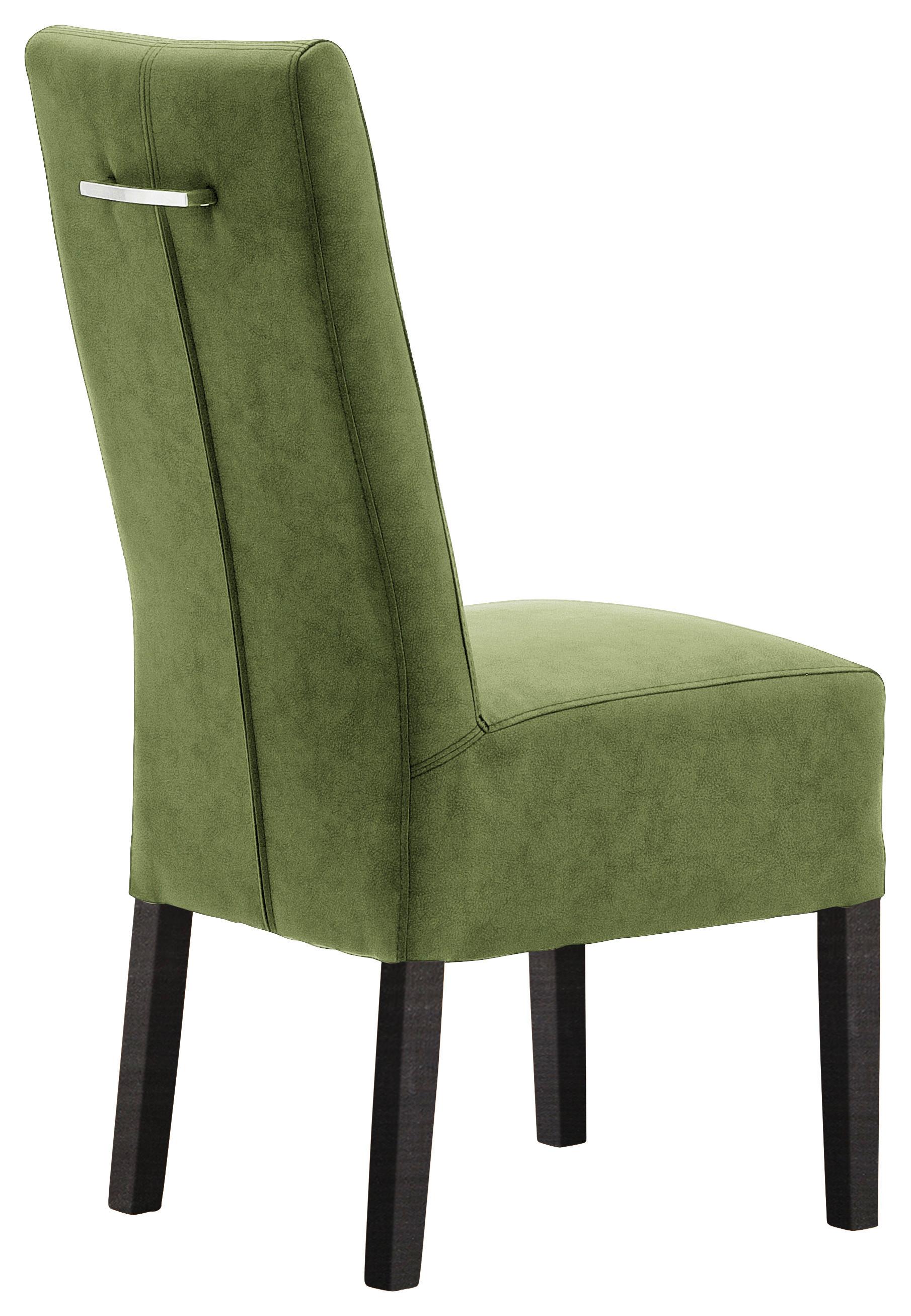 KRZESŁO FABIUS - jasnozielony/buk kolonialny, Design, tkanina/drewno (44/103/63cm) - Carryhome