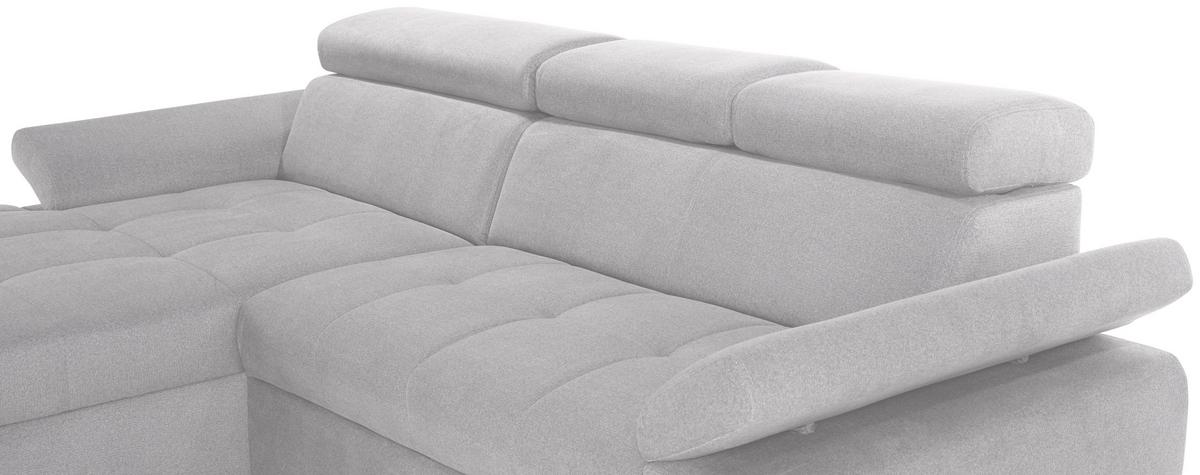 Coltar PERRY - argintiu, Design, textil (183/292cm) - Modern Living