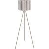 GOLVLAMPA SEJLA - beige, Modern, metall/textil (50/50/150cm) - Mömax