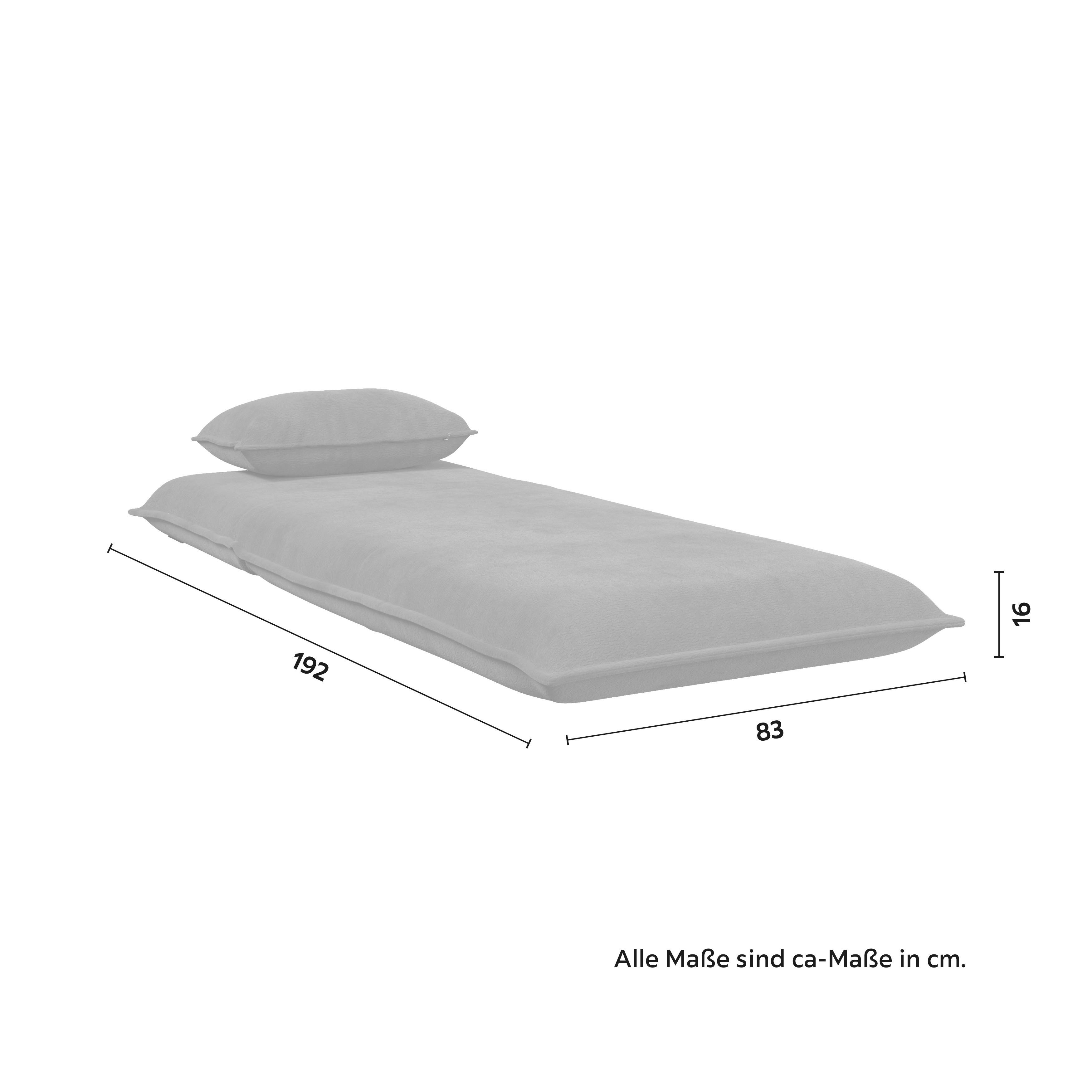 BÄDDFÅTÖLJ MACY - mörkgrå, Modern, metall/textil (83/70/84cm) - Bessagi Home