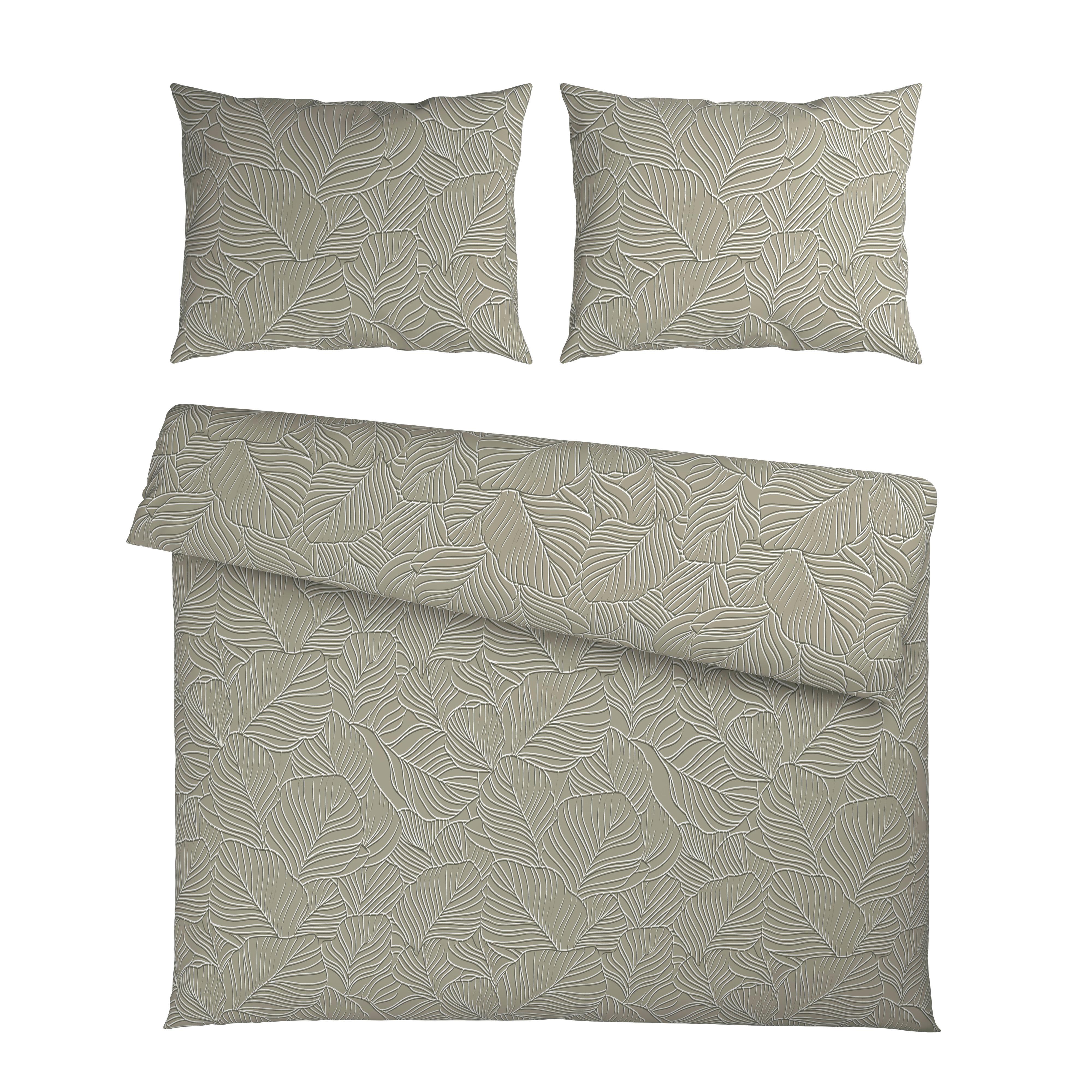 Posteljnina Chloe Xxl, Zelena, 2x60/80, 200/200 - smaragdno zelena, tekstil (200/200cm) - Mömax