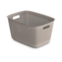 Coșuleț pentru depozitare Maja - cca. 17L - taupe, Modern, plastic (39/29/22cm) - Mömax