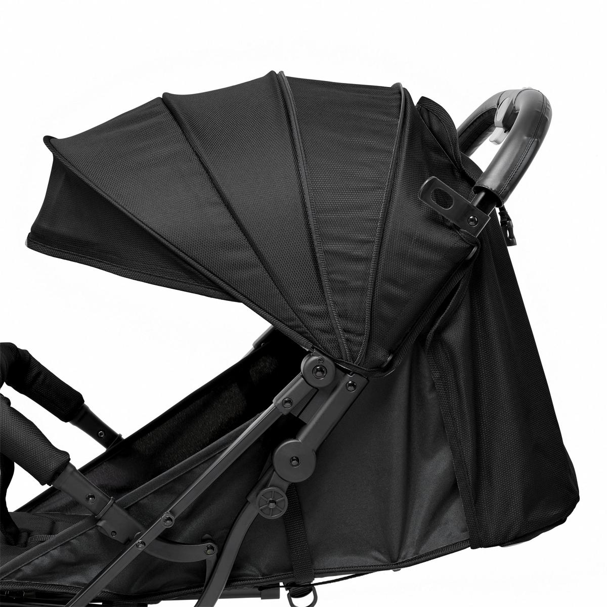 WÓZEK SPACEROWY DUBAI - czarny, Basics, metal/tkanina (70/51/103cm) - My Baby Lou