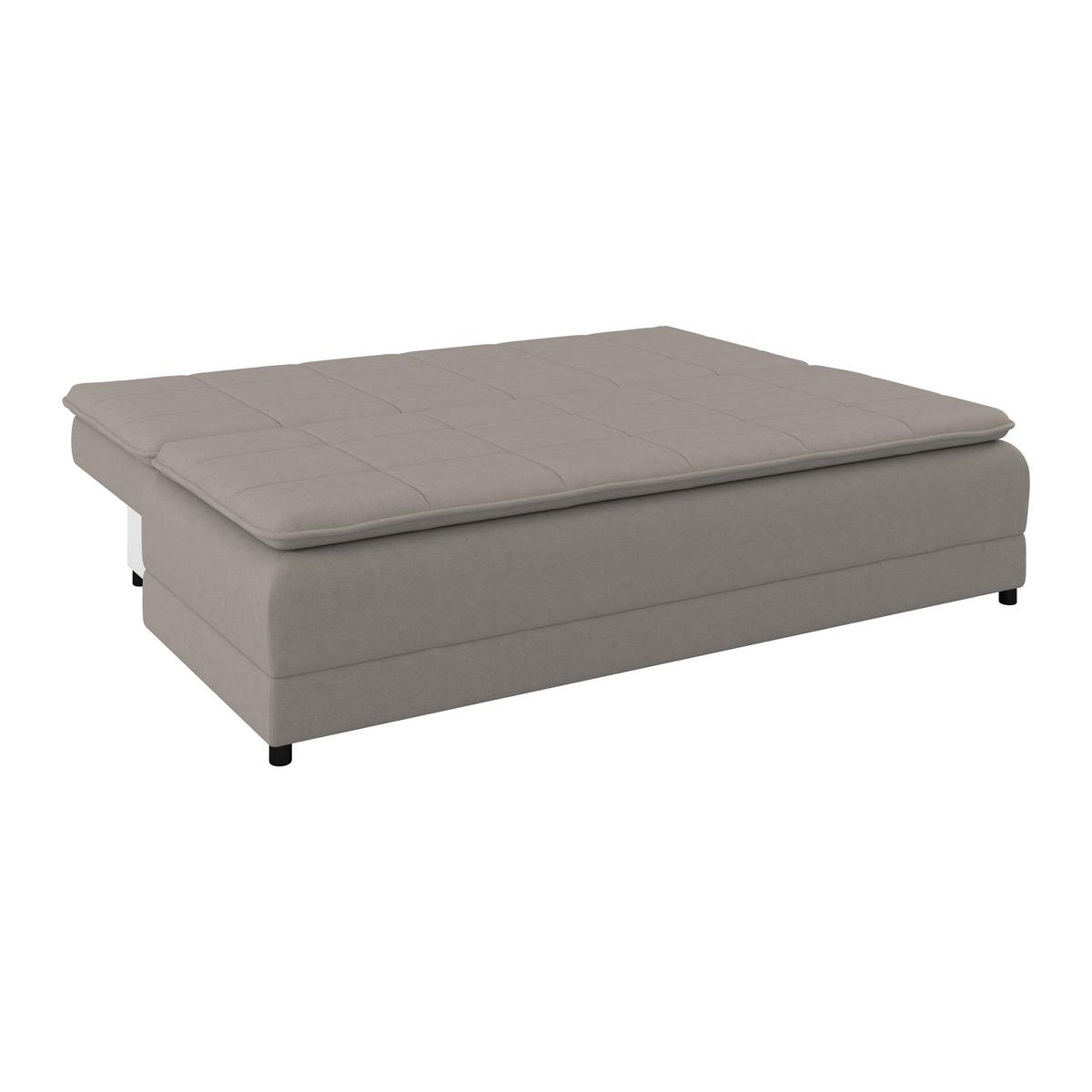 Canapea extensibila ALICE - taupe, Modern, textil (202/73-92/105cm) - Modern Living