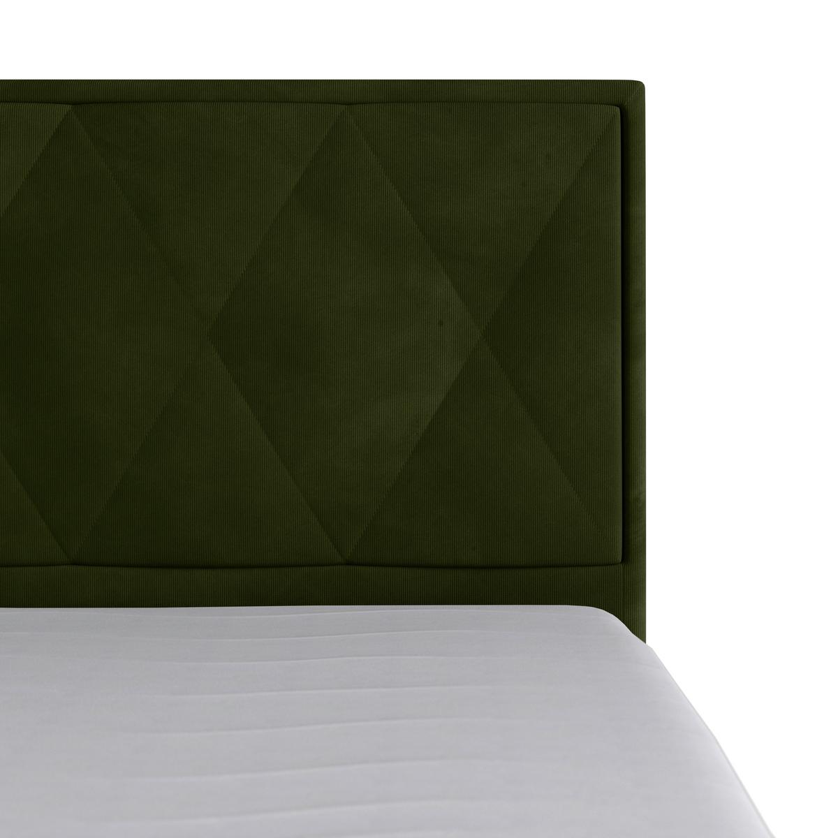 Boxspringbett Porto ca. 180x200 cm Grün - Grün, MODERN, Holz/Kunststoff (180/200cm) - MID.YOU