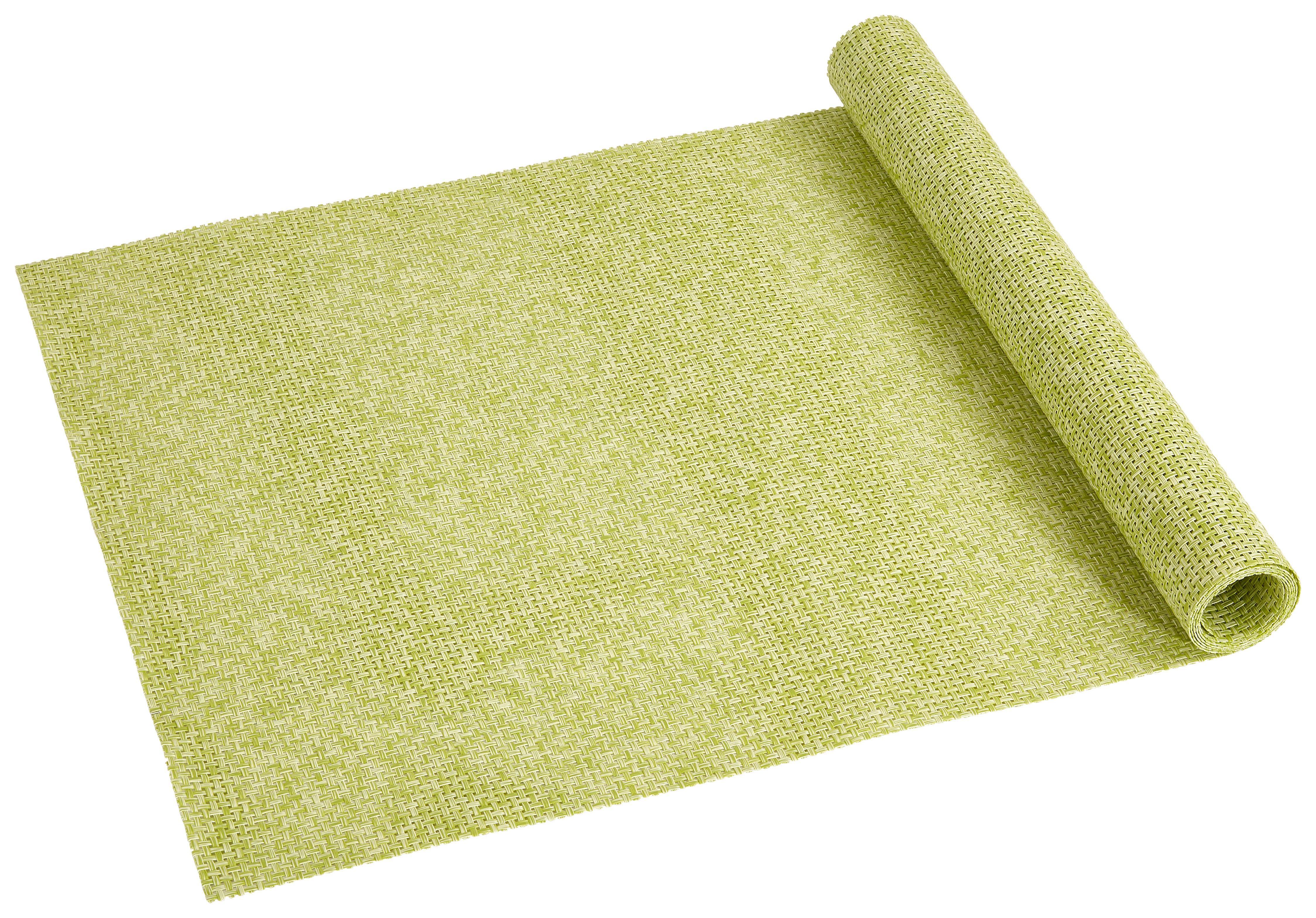 chemin de table in Pistazie ca. 45x150cm - vert, matière synthétique (45/150cm) - Modern Living