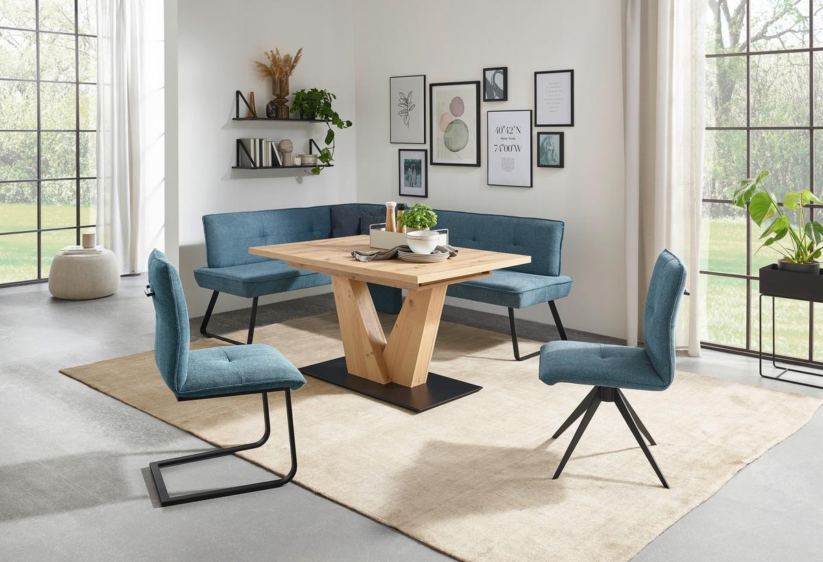 KRZESŁO PLAY - niebieski/czarny, Design, metal/tkanina (46/91/62cm) - Dieter Knoll