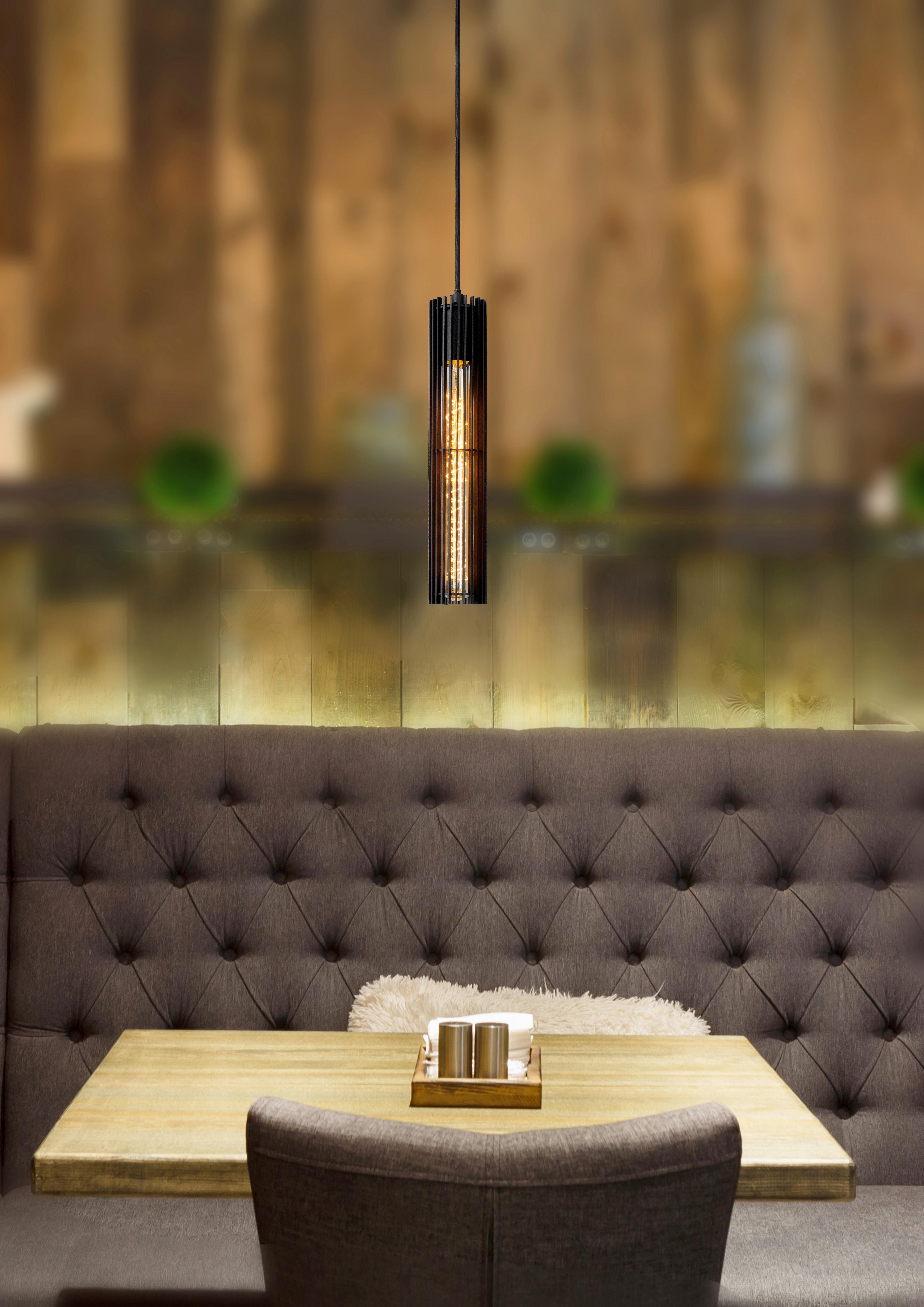 LAMPA WISZĄCA 73406/01/30 LIONEL - czarny, Trend, metal (6.5/11/180cm) - Lucide