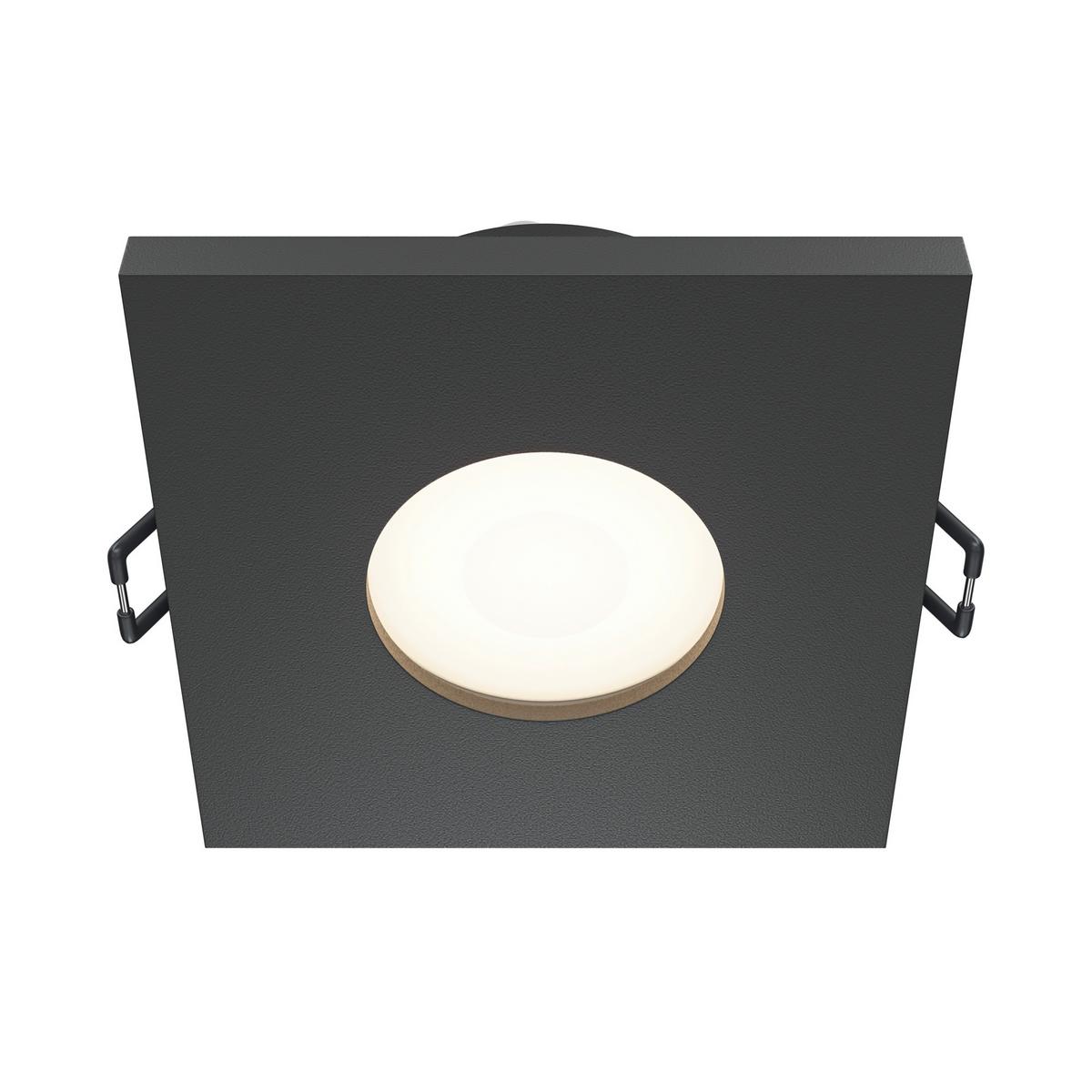 Deckenleuchte Stark Schwarz max. 50 Watt - Schwarz, Trend, Metall (8,4/8,4/2,9cm) - MAYTONI