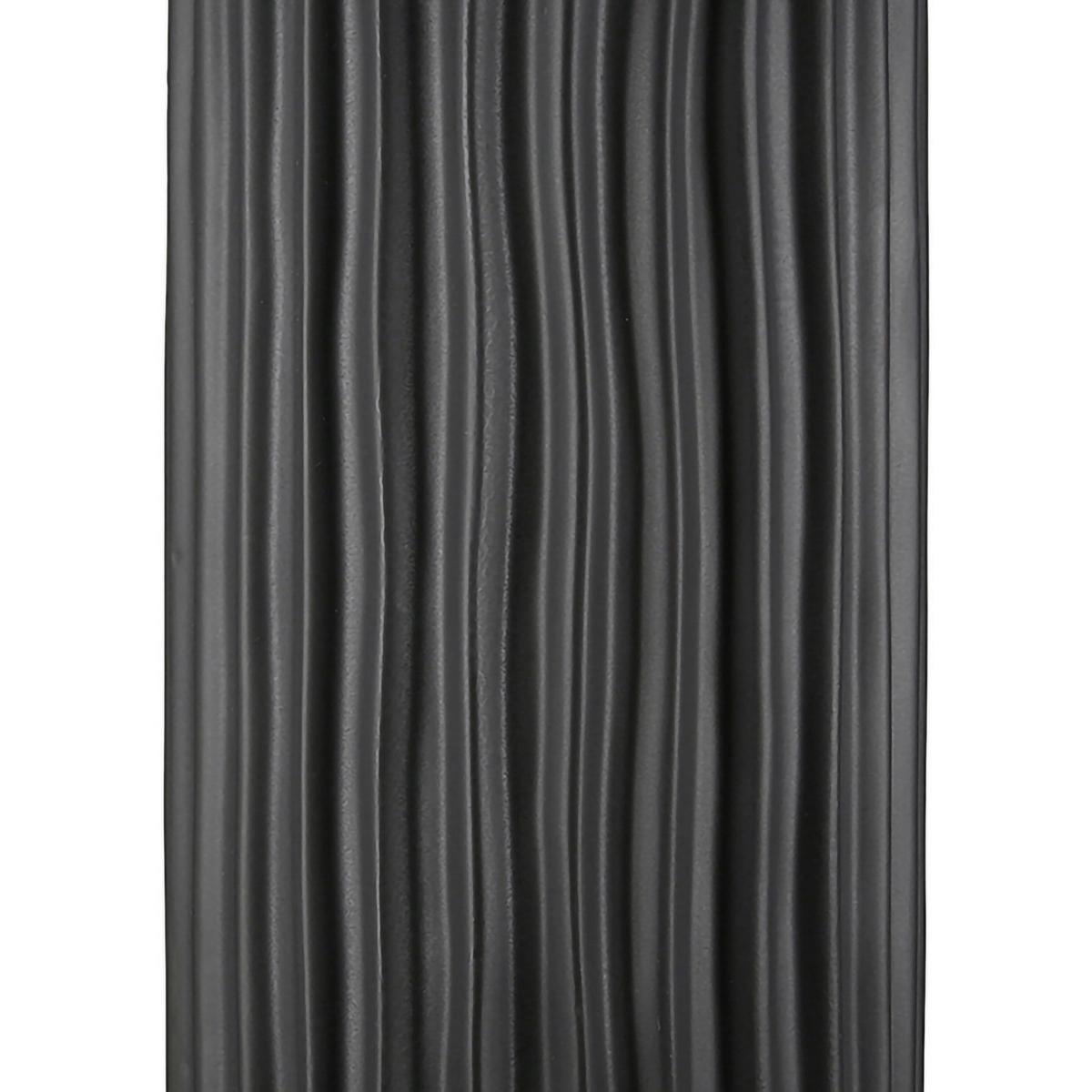 Vase Fjord Schwarz - Schwarz, Basics, Keramik (16/46/16cm)