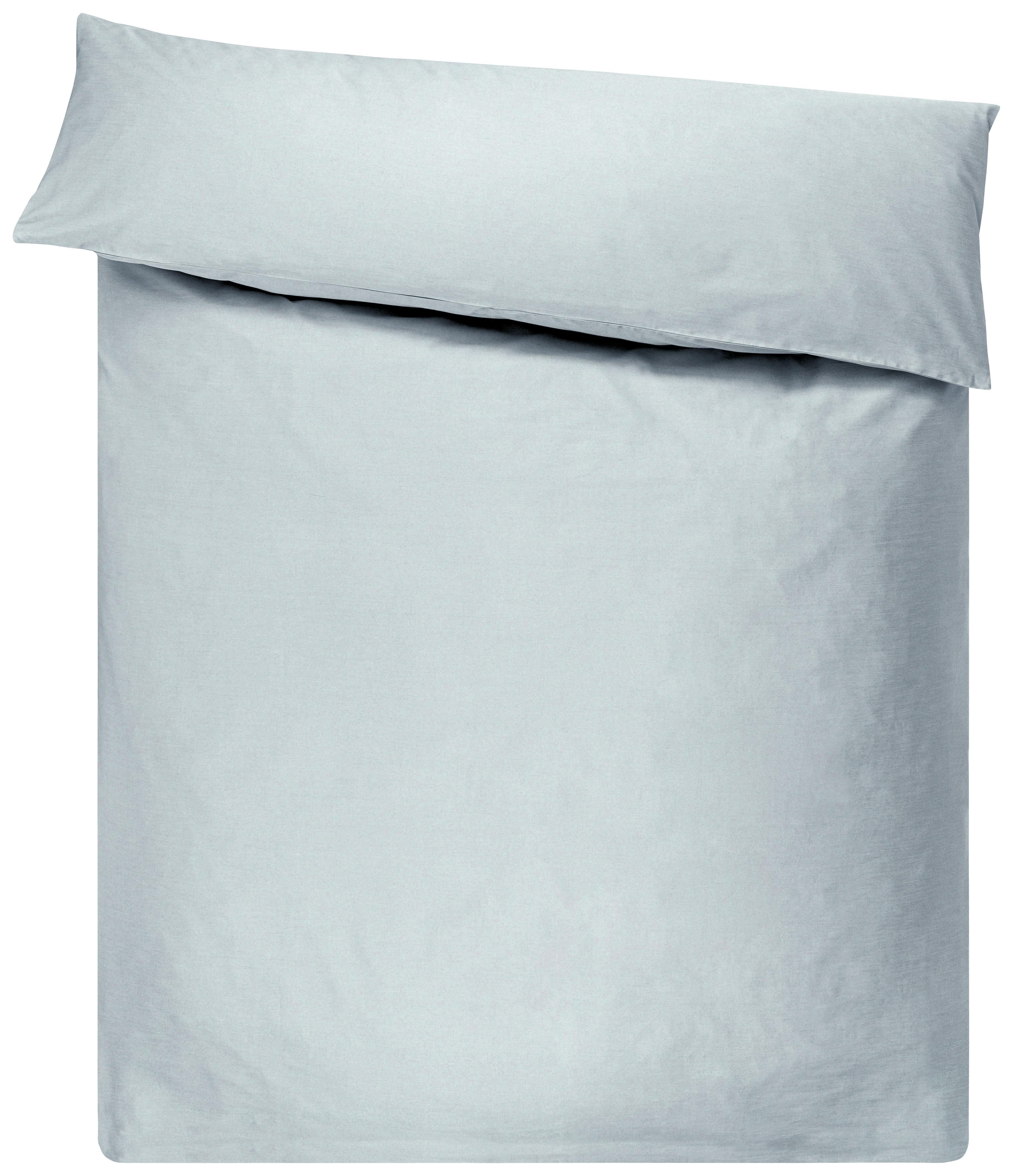 DUVETBEZUG LINA - Hellblau, Textil (160/210cm)
