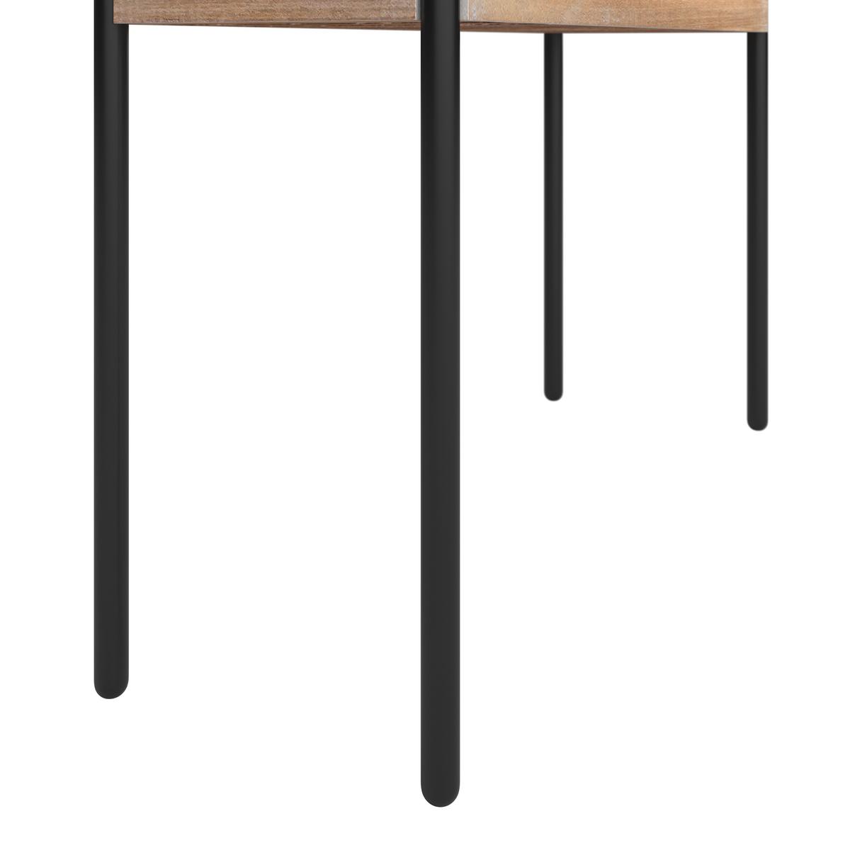 Hochbeet Christo 3 Schwarz/Akaziefarben - Schwarz/Akaziefarben, Natur, Holz/Kunststoff (81,5/75/28cm) - Mömax