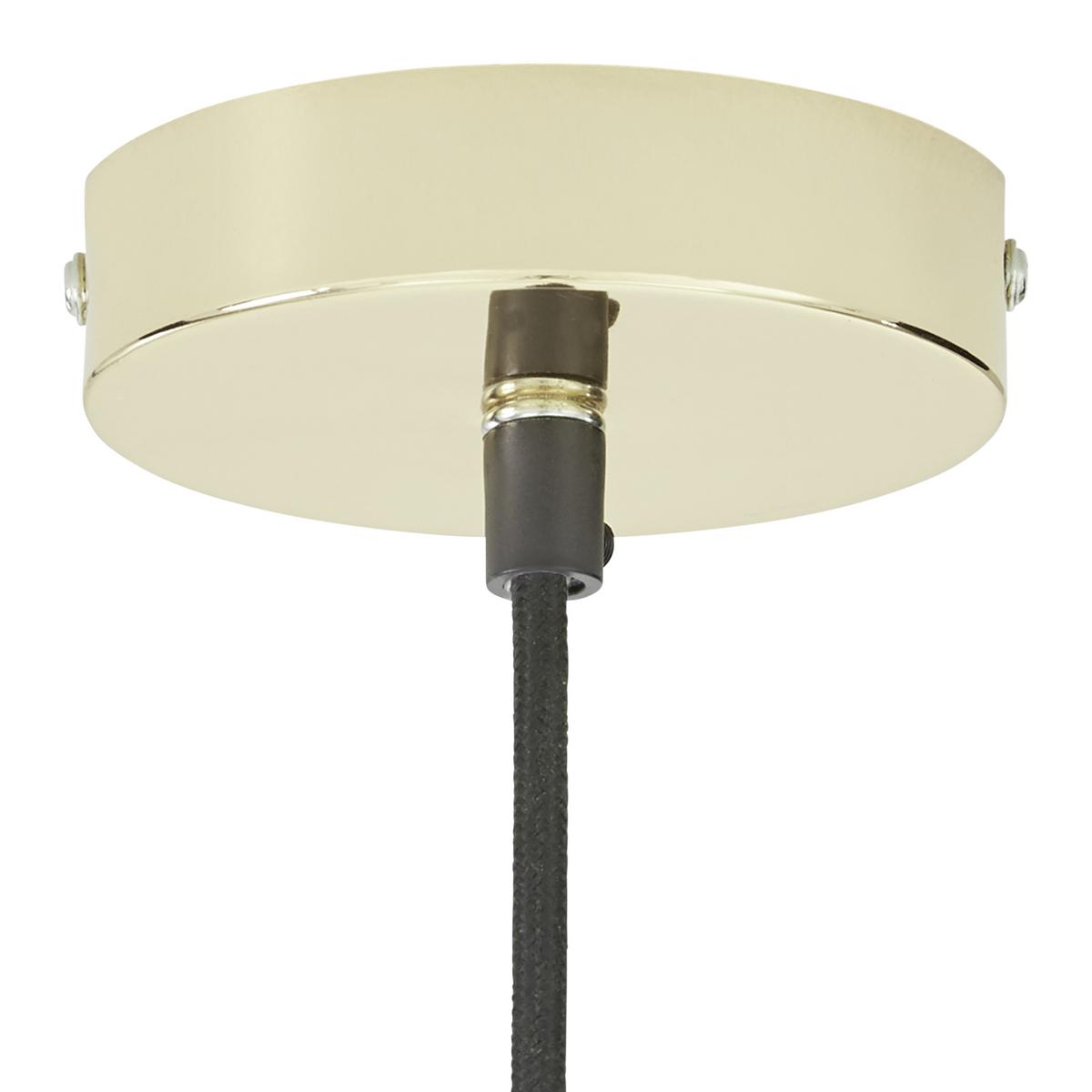 Függőlámpa Skeletton - aranyszínű, fém (30/110cm) - Modern Living