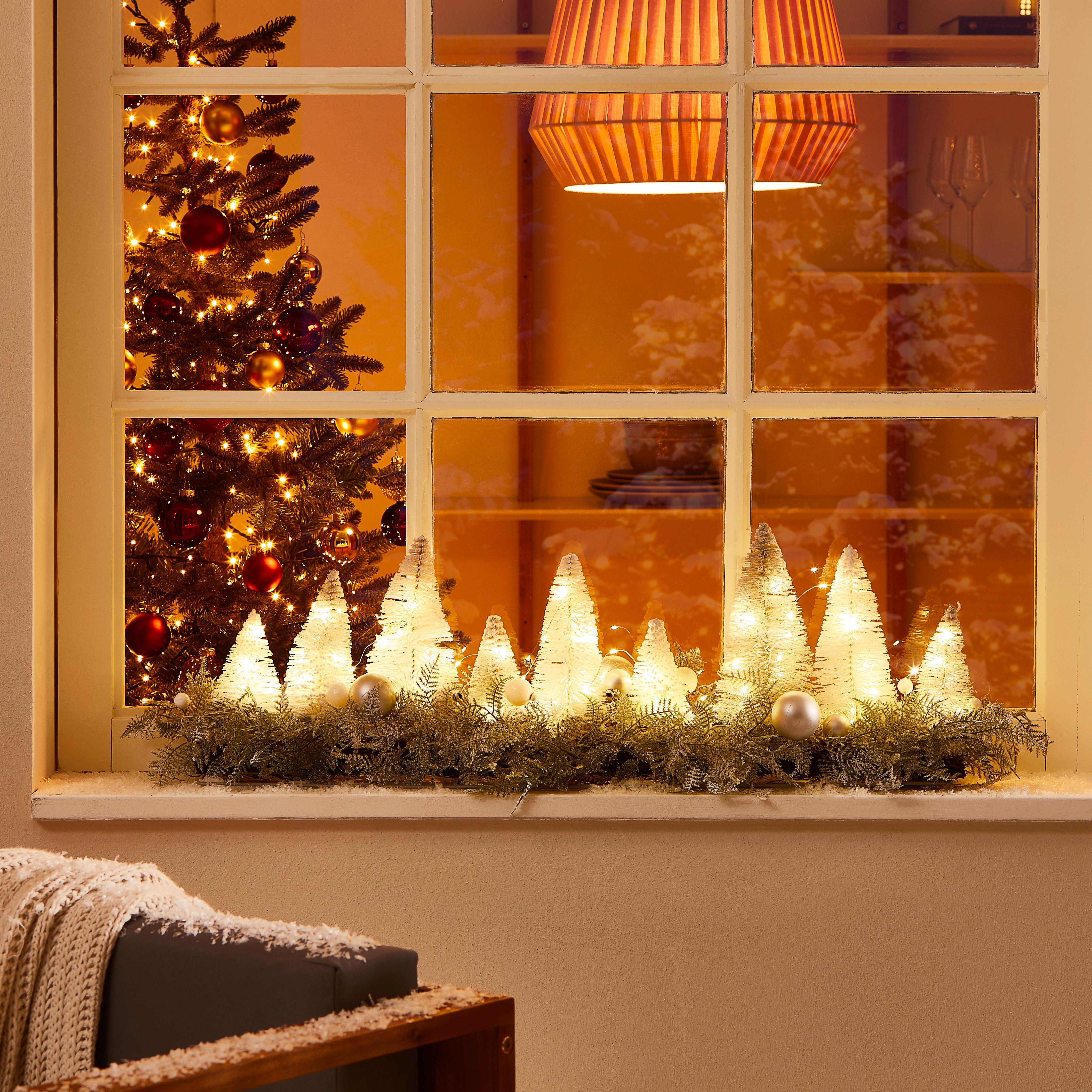 GAŁĄŹ DEKORACYJNA 687548 - biały, Konventionell, tworzywo sztuczne (90,00/24,00/26,00cm) - X-Mas
