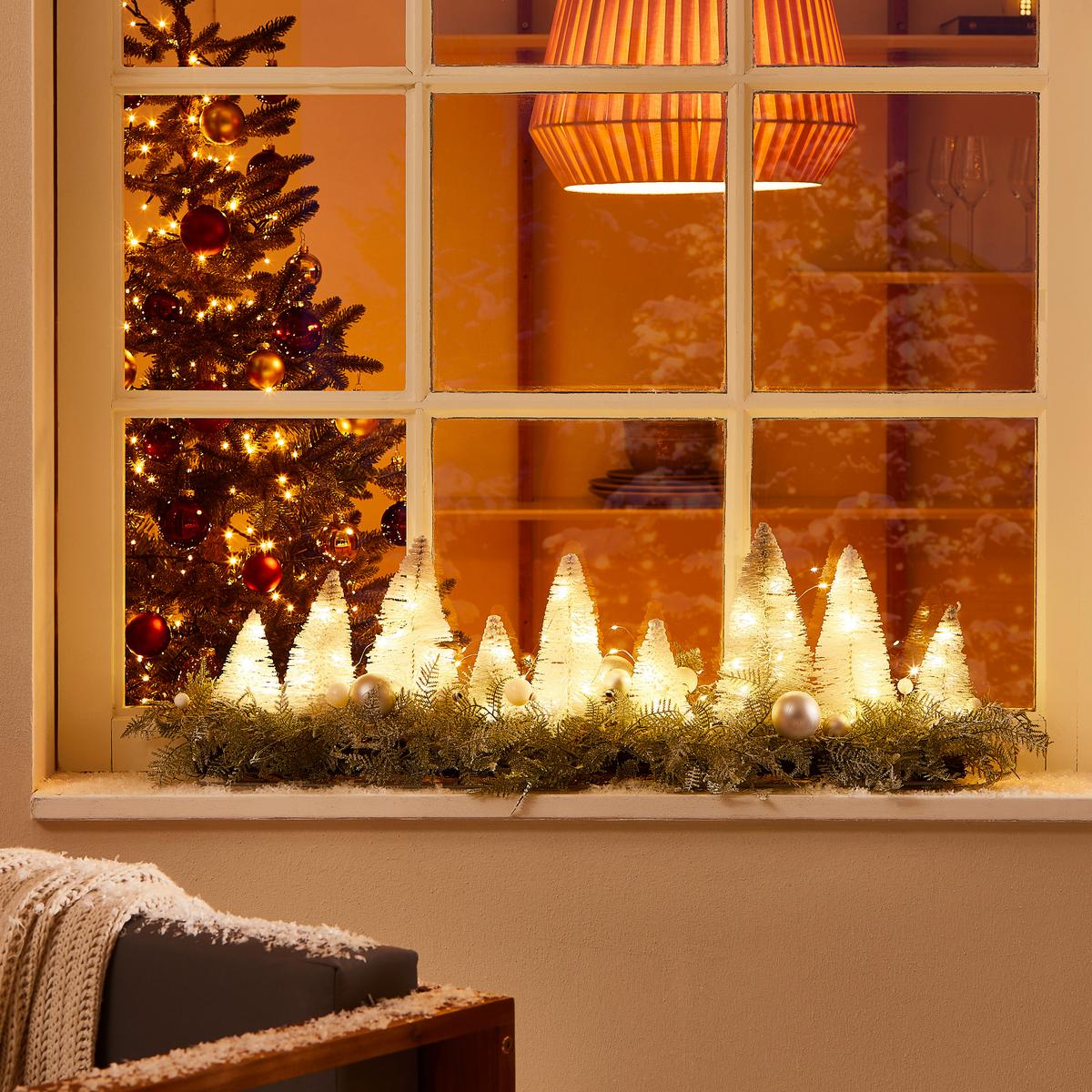 GAŁĄŹ DEKORACYJNA 687548 - biały, Konventionell, tworzywo sztuczne (90,00/24,00/26,00cm) - X-Mas