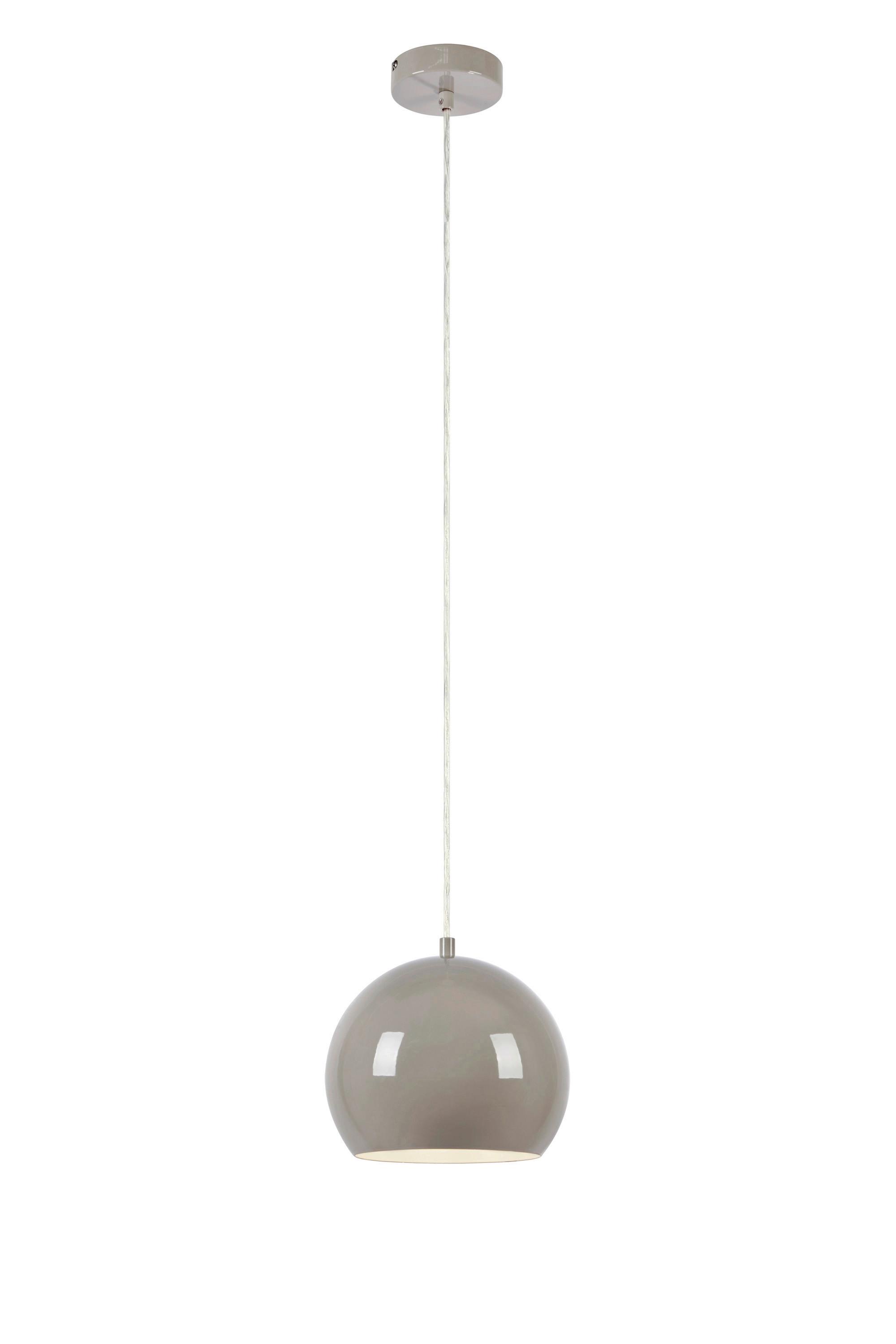 Pendelleuchte Pop Pendant max. 40 Watt - Hellgrau, Design, Metall (20/20/17,5cm) - Markslöjd