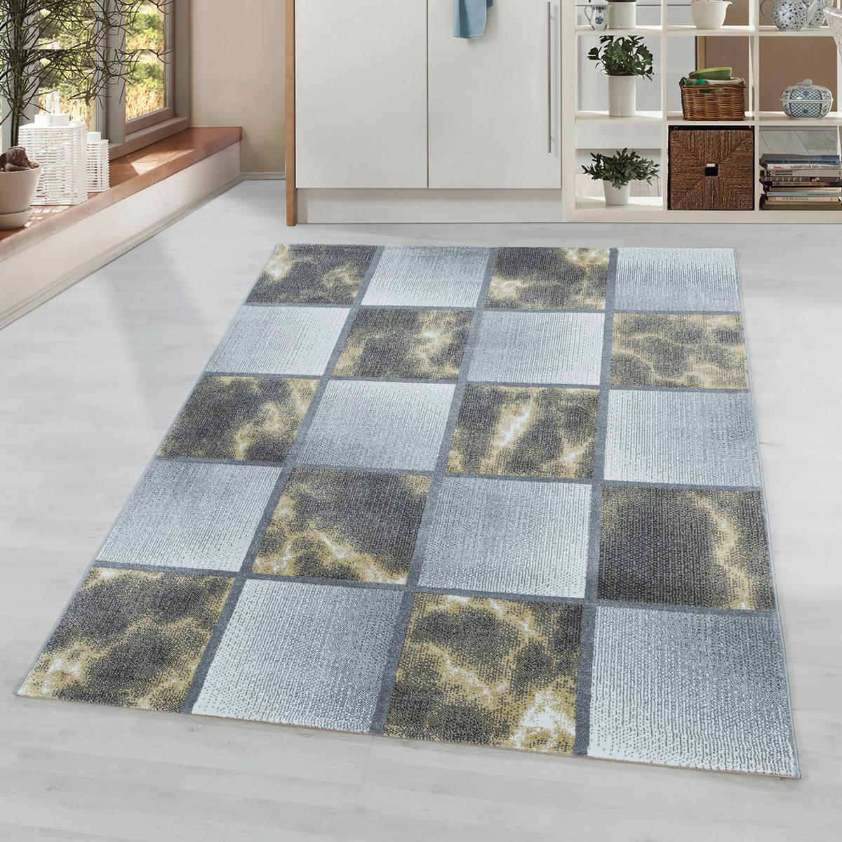 Webteppich Ottawa Gelb ca. 240x340cm - Gelb, Design, Textil (240/340cm)