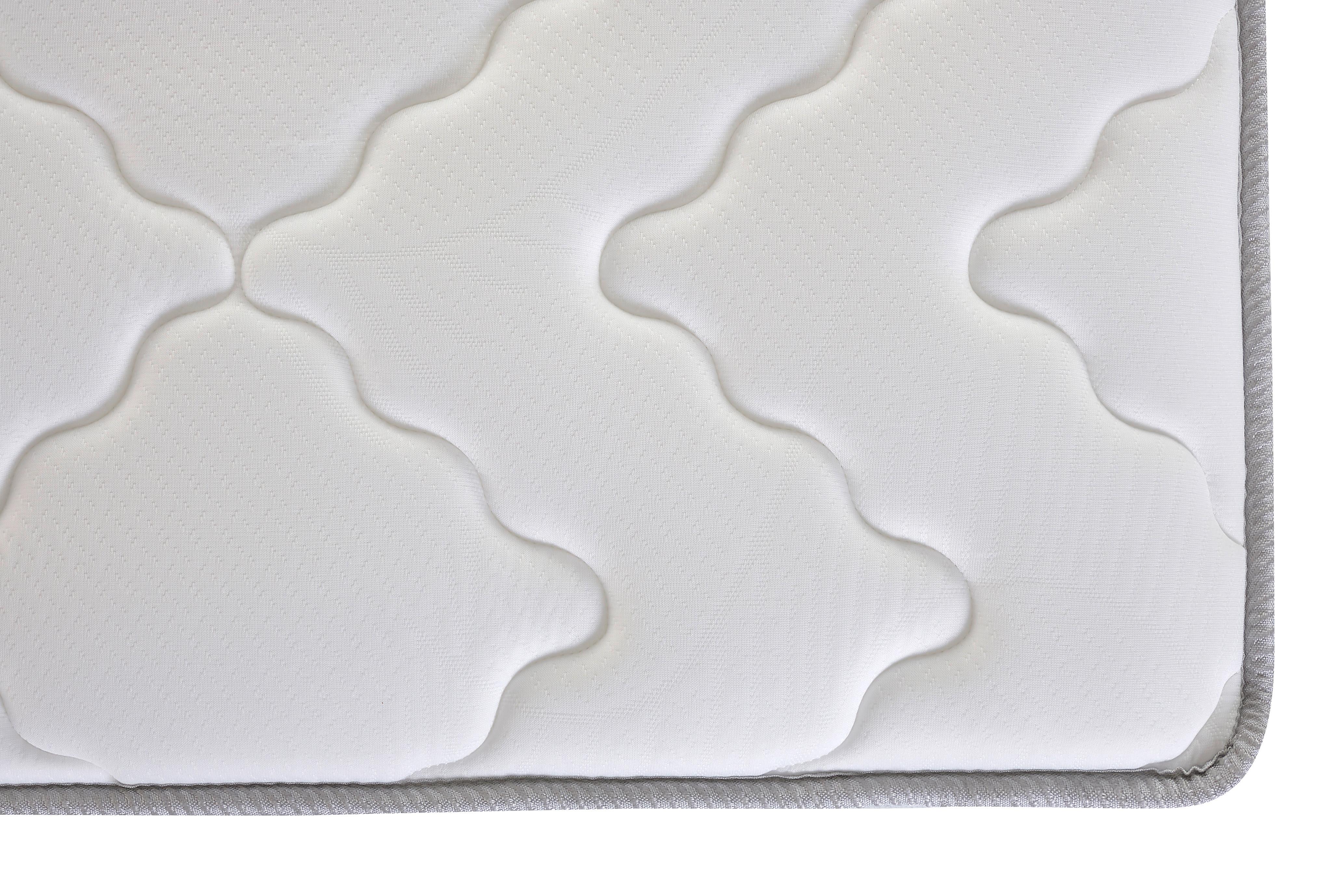 Viscomatratze Boxlike 30 Wave H2/3 ca. 140x200cm - Weiß, Basics, Textil (140/200cm) - MID.YOU