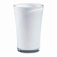 WAZON 073752 - biały, Design, szkło (22cm) - Leonardo