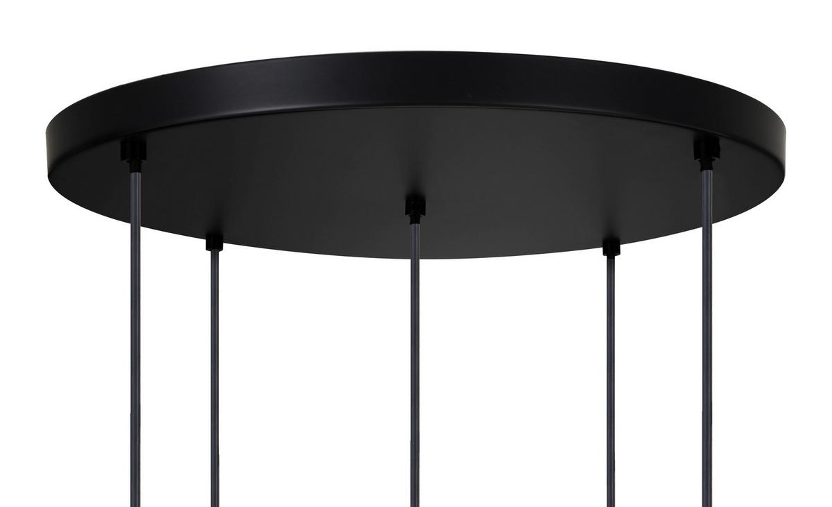 Svjetiljka Viseća Scher - bijela/zlatne boje, Moderno, staklo/metal (54/57,5/150cm)