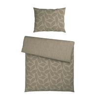 Bettwäsche Nature Home Wende Grün ca. 140x200cm - Grün, Textil (140/200cm) - Mömax