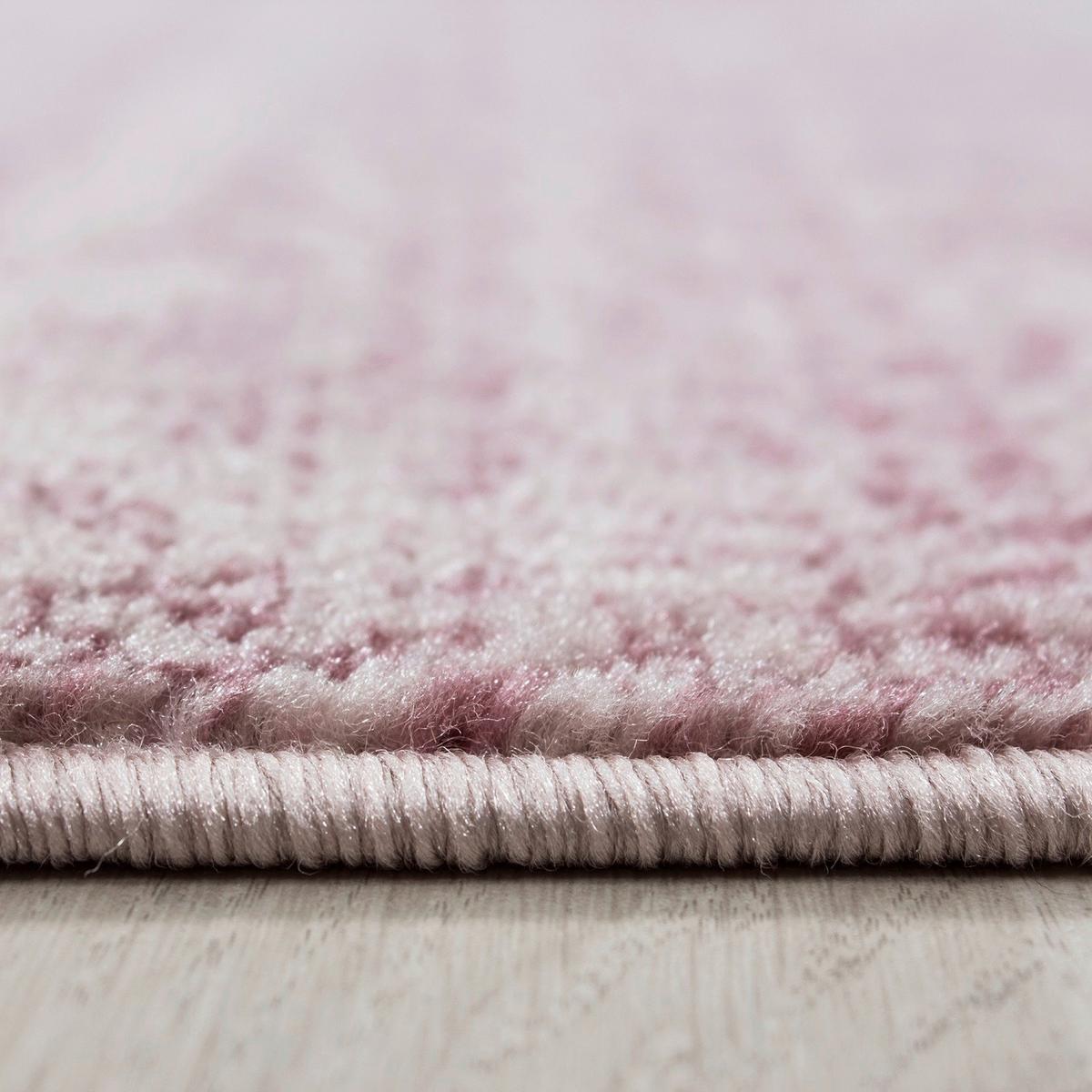 Webteppich Plus Pink ca. 200x290cm - Pink, Design, Textil (200/290cm) - Novel