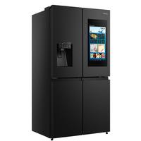 Side-by-Side Schwarz - Schwarz, Metall (91,4/178,5/72,5cm) - Gorenje