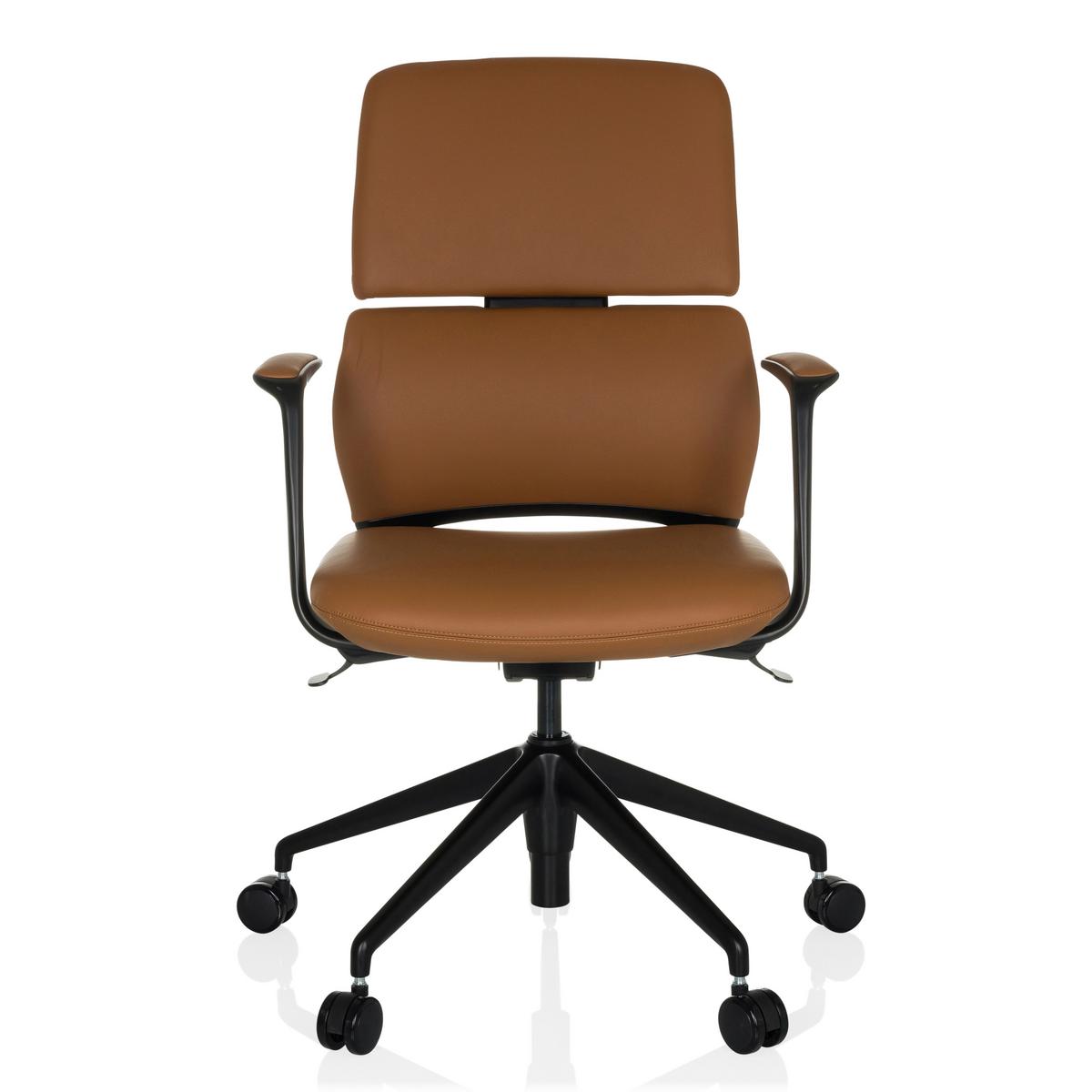 Vrtljivi Stol Atmos Designer - črna, Moderno, kovina/umetna masa (62/98-108/60cm) - MID.YOU