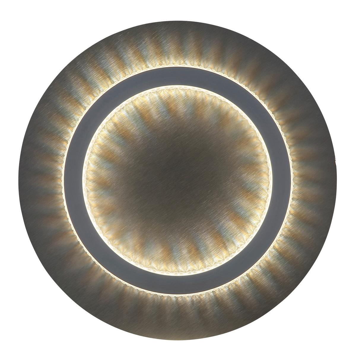 Led Stropna Svjetiljka Jayden - prozirno/svijetlo siva, Basics, metal/plastika (35/5,5cm) - Globo