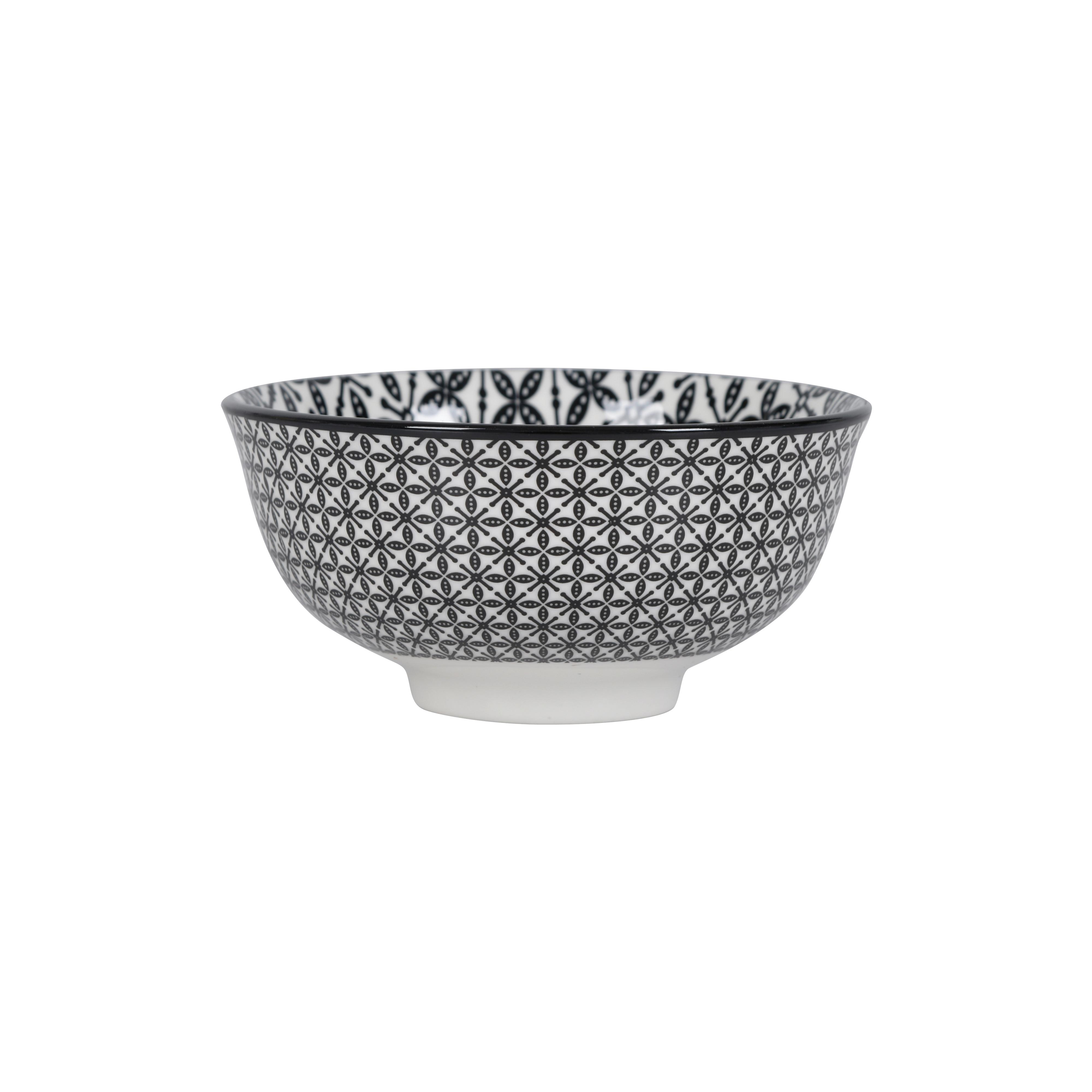 DIPPSKÅL SHIVA - vit/svart, Lifestyle, keramik (11,7/5,6cm) - Mömax