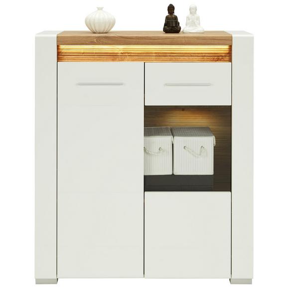Highboard in Weiß Hochglanz Highboard in Weiß Hochglanz