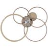 LEDPLAFONDLAMP GENIAL - Champagne/Cappuccino, Modern, Kunststof/Metaal (80/64/9cm) - Mömax