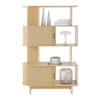 REGAL SKANDY -EXKLUSIV- - Naturfarben, MODERN, Holz/Holzwerkstoff (100/156/35cm) - Mömax