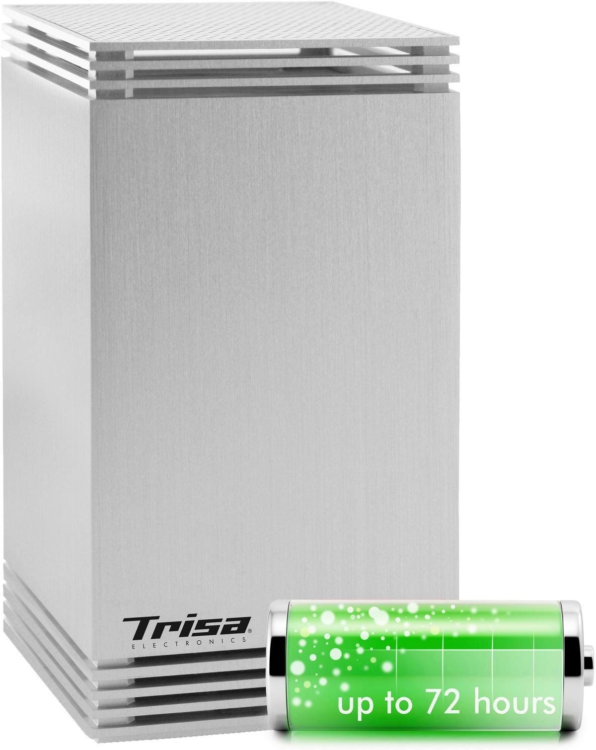 Lufterfrischer Pur Free Silber inkl. 1 Duftkapsel - Silberfarben, Basics, Metall (41,5/26/25,5cm) - Trisa Electronics