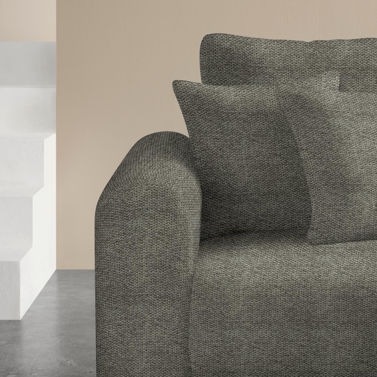Kutna Garnitura Lille - svijetlo smeđa/taupe, Moderno, tekstil/drvo (232/110/156cm) - Best Price