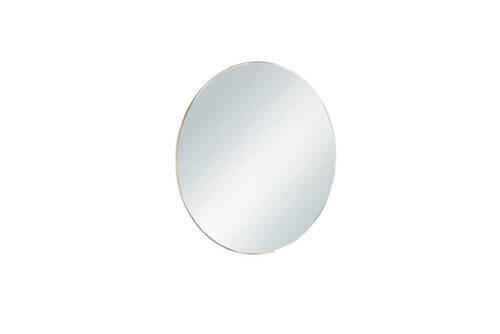 Wandspiegel Esra Goldfarben - Goldfarben, MODERN, Glas/Metall (50cm) - Mömax