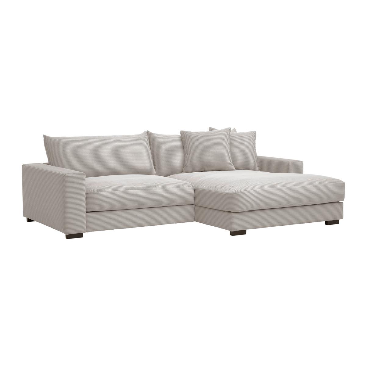 Wohnlandschaft Pedro in Taupe - Taupe, MODERN, Textil (265/83/180cm) - Mömax