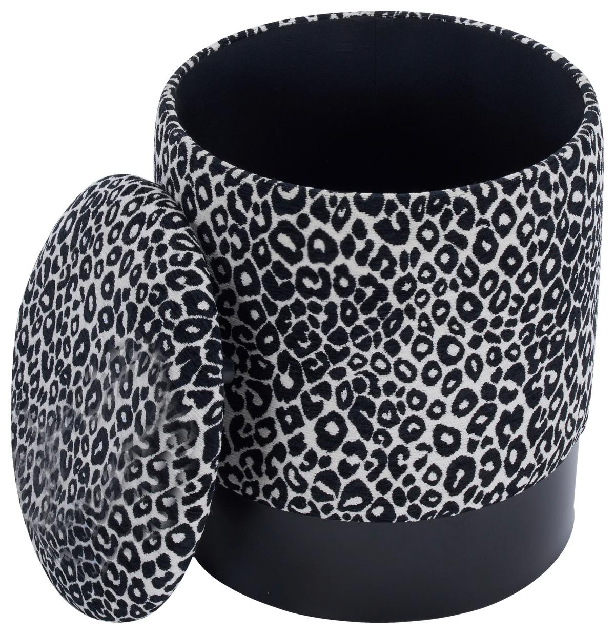 Tabure Baca - bijela/crna, Lifestyle, drvo/metal (35/35/42,5cm) - Mömax