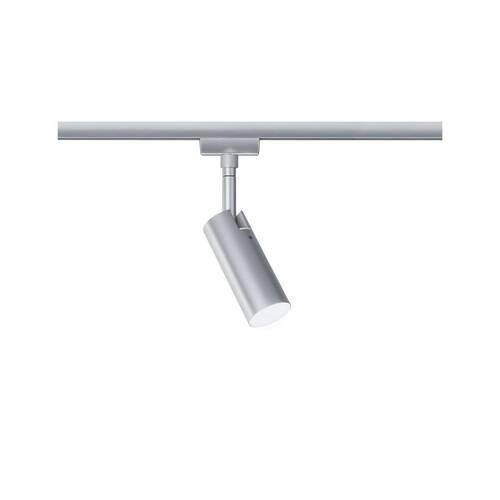 Schienensystem-Strahler Spot Tubo in Chromfarben max. 5 W - Chromfarben, Design, Kunststoff/Metall (19,6/4,2/10,5cm) - Paulmann