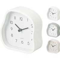 Stolni Sat Vijuga - Moderno, plastika (12/4/12cm)