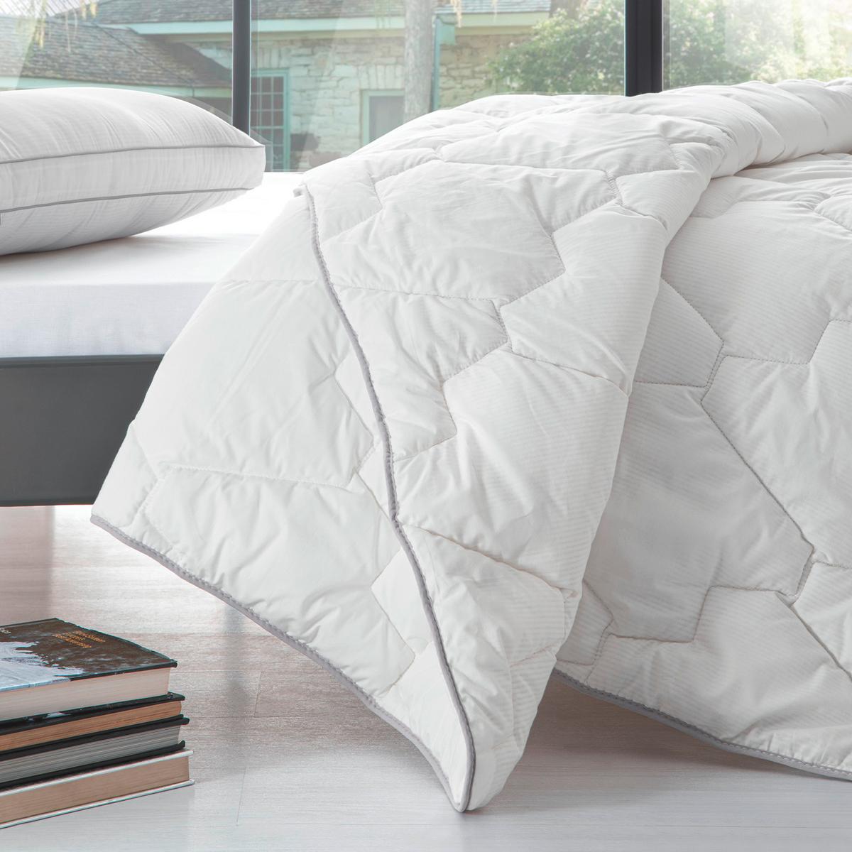 Bettdecke Tesla Sleep ca. 155x220x4 cm Weiß - Weiß, Basics, Textil (155/220/4cm) - Yatas