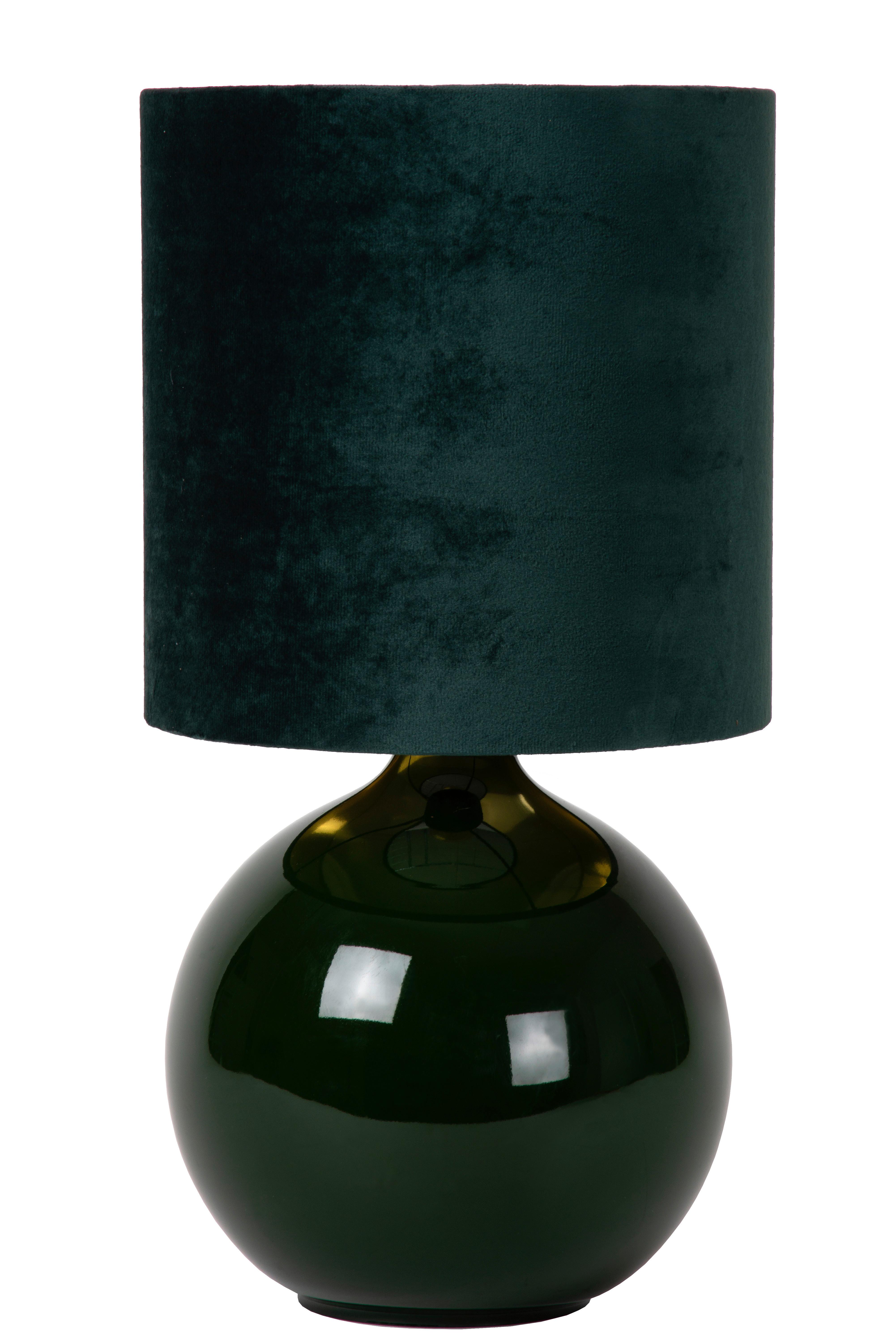 LAMPA STOŁOWA 10519/81/33 ESTERAD - zielony, Lifestyle, szkło (24/24/47cm) - Lucide