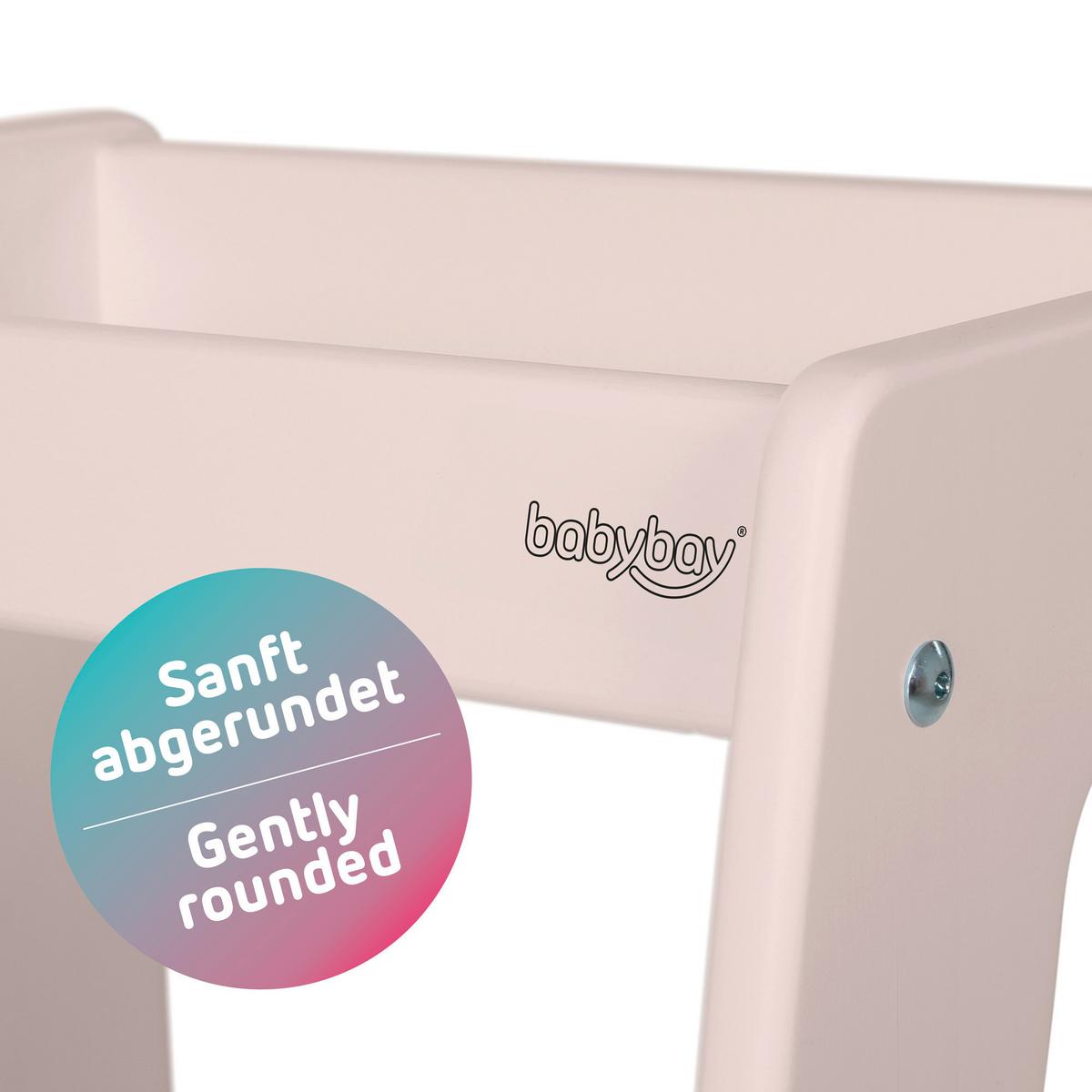 WIEŻA EDUKACYJNA LITTLEFOOT - beżowy, Basics, drewno (42,5/62,2/92cm) - Tobi