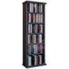 CD-Regal Vetro in Schwarz, B: 31 cm - Schwarz, KONVENTIONELL, Glas/Holzwerkstoff (31/92/18cm) - MID.YOU