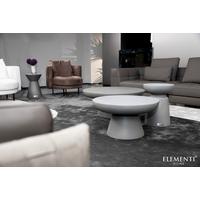 Loungetisch Kylix Faserbeton Grau - Grau, MODERN, Stein (86/86/35,6cm) - Gardenson