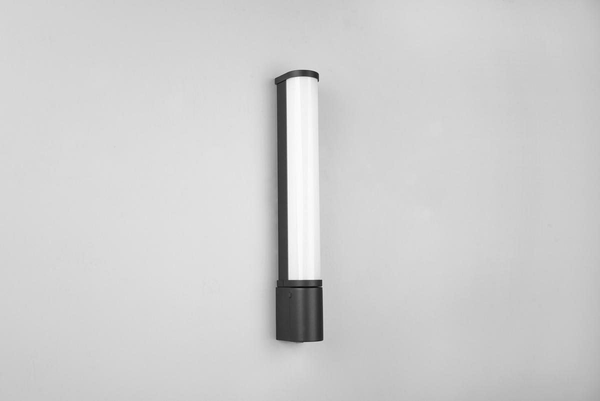 LED-Wandleuchte Piera in Schwarz max. 8 Watt - Schwarz, Basics, Kunststoff (41,5/7/5,5cm) - Trio Leuchten